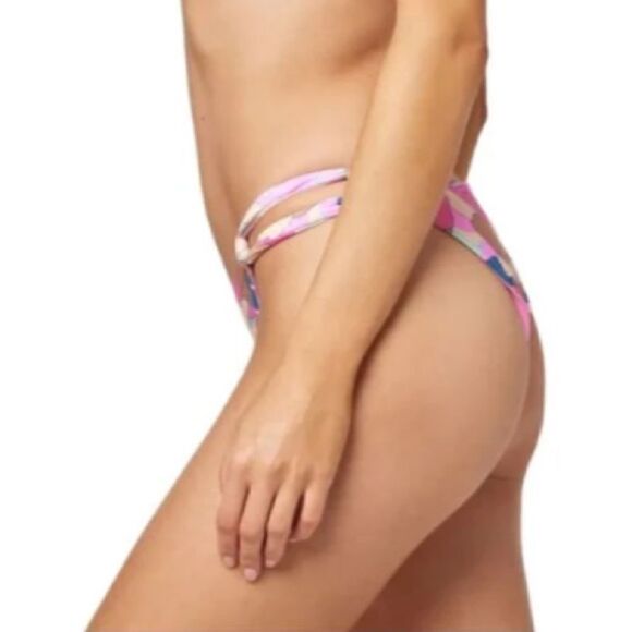 NWT New L*Space Women's Jagger Sundazed Floral Bikini Swim Bottoms Small Beach - Picture 3 of 11